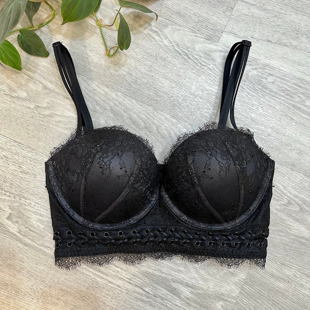 Victoria's Secret Push-up Bustier Corset Bra NWOT